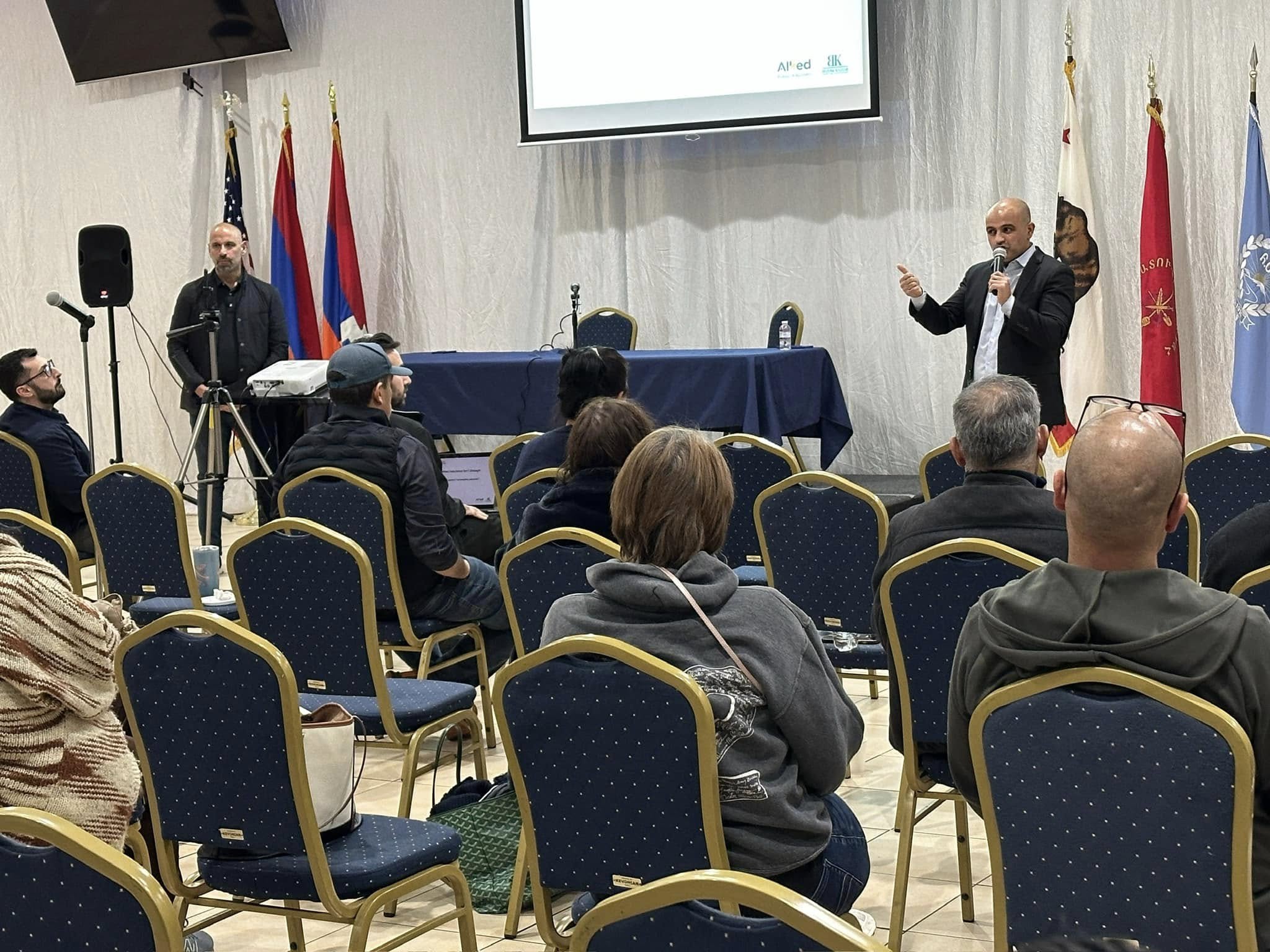 Wildfire Recovery Workshop at Jivalagian Youth Center